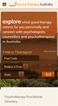 Mobile Screenshot of goodtherapy.com.au